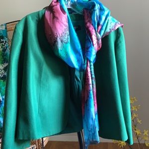 Hand Dye Silk Scarf